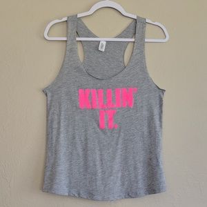 NWOT "KILLIN IT" GRAPHIC WORKOUT TANK TOP